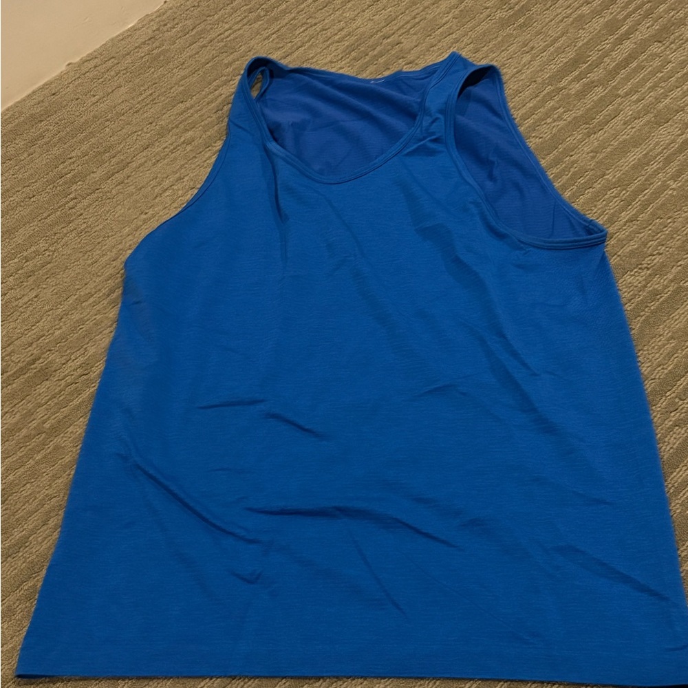 Men’s lululemon blue tank top